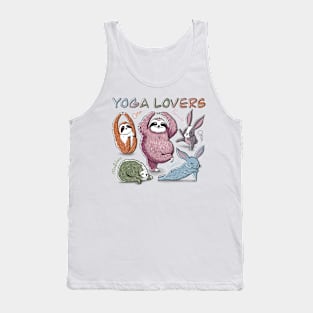 Yoga Lover Animals Tank Top